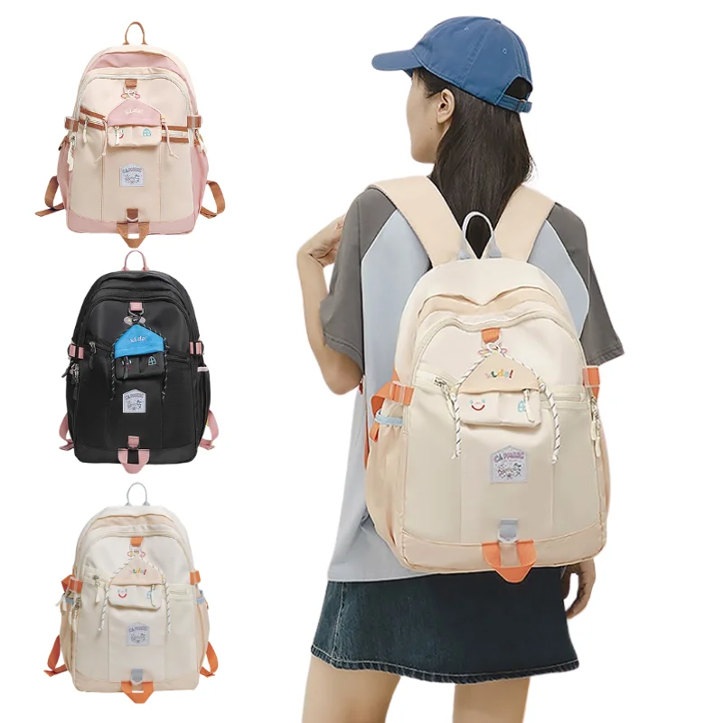 

Wholesale Designer Simplicity Laptop SchoolBag College Backpack Anti Theft Travel Daypack Large Bookbags for Teenage Students