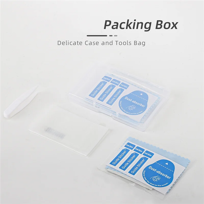 Practical-For Osmo Pocket 3 Tempered Film Accessories Multifunctional Protective Film Lens Screen HD Explosion-Proof Film,Set B