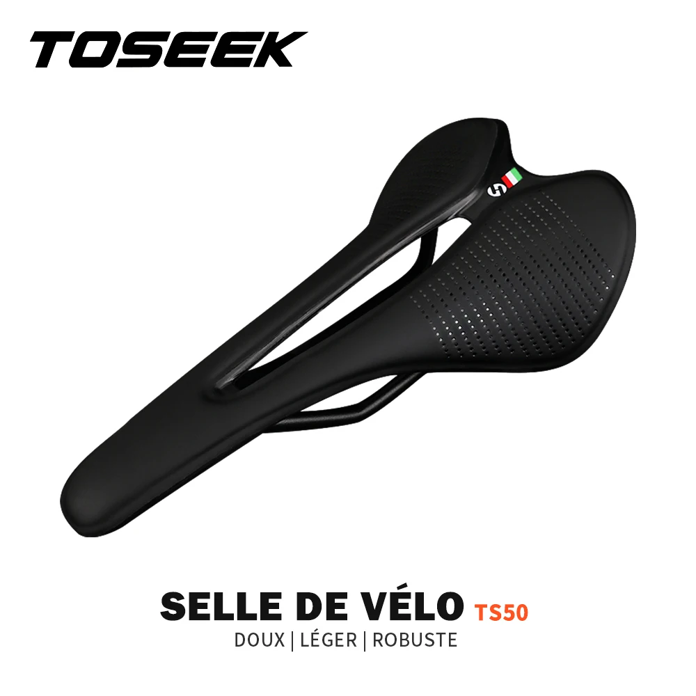 TOSEEK – selle de vélo ultralégère, respirante et confortable, petite et étroite, recommandée pour les femmes