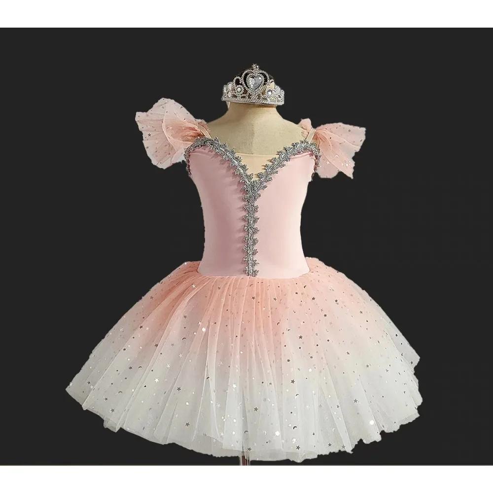 Kinder Kleidung Sommer Prinzessin Leistung Fee Kinder Kleidung Tutu Kleider Mädchen Tanz Tragen Bühne Kostüme Ballett Kleid