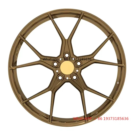 

Custom New 5x112 40mm Concave Forged Aluminum Alloy 6061-T6 Wheels 25mm 30mm 100mm Aero-forged Ten Spokes Universal Fitment 5
