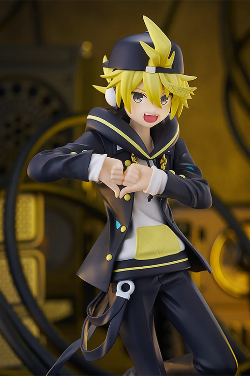 22Cm Good Smile Gsc Pop Up Parade Vocaloid Kagamine Len Kagamine Rin Action Figure Model Ornaments Garage Kit Toys Gift