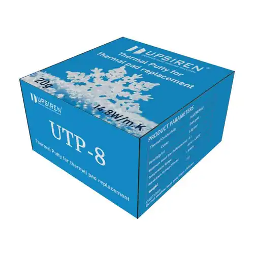 Imagen 2 del producto UTP-8 de masilla térmica UPSIREN para procesador VGA GPU IC, almohadilla térmica de enfriamiento rápido, masilla de bloqueo de calor de repuesto de alto rendimiento