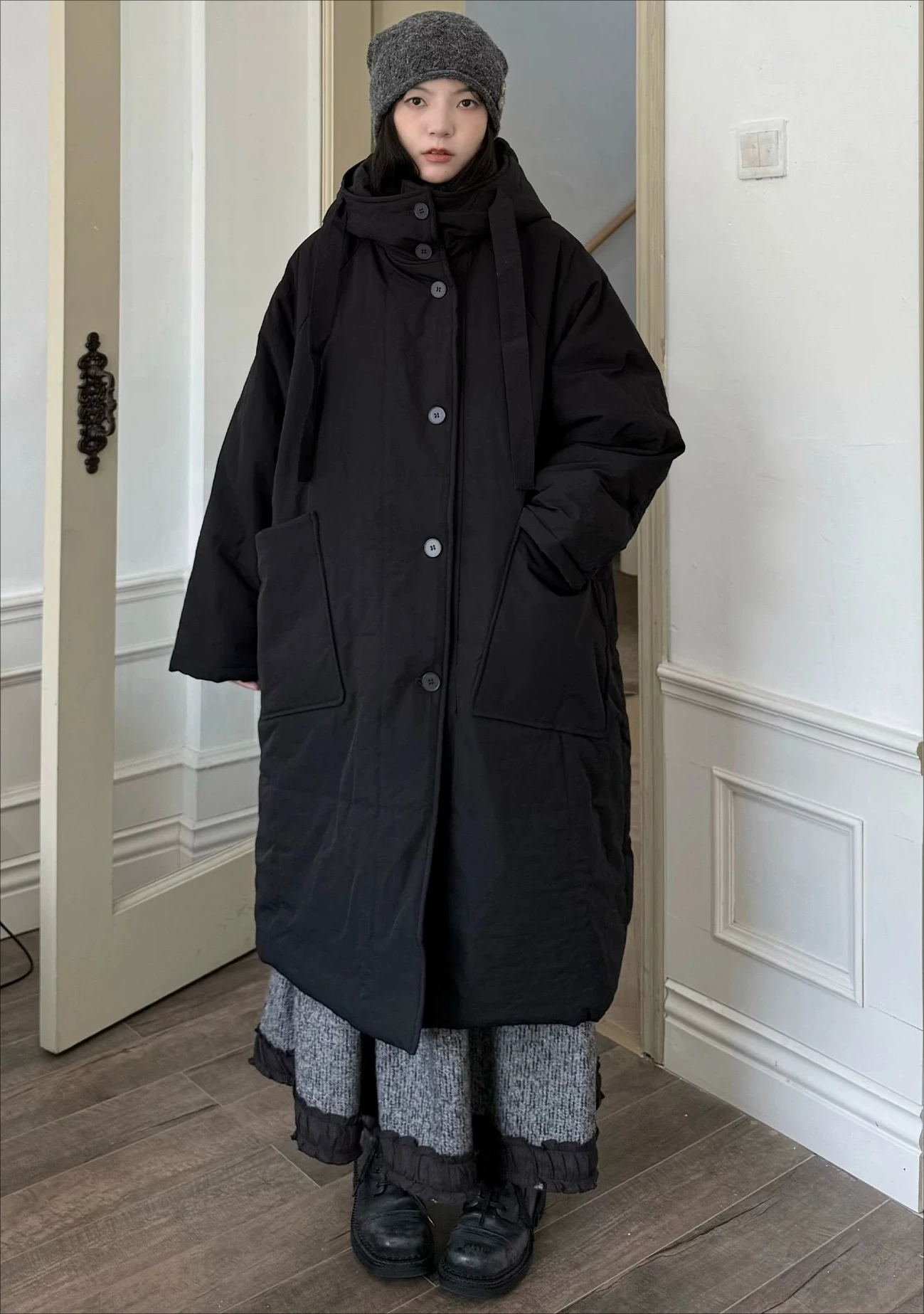 Winter New Women's Windbreaker Cotton Coat Loose Hooded Casual Cotton Jacket