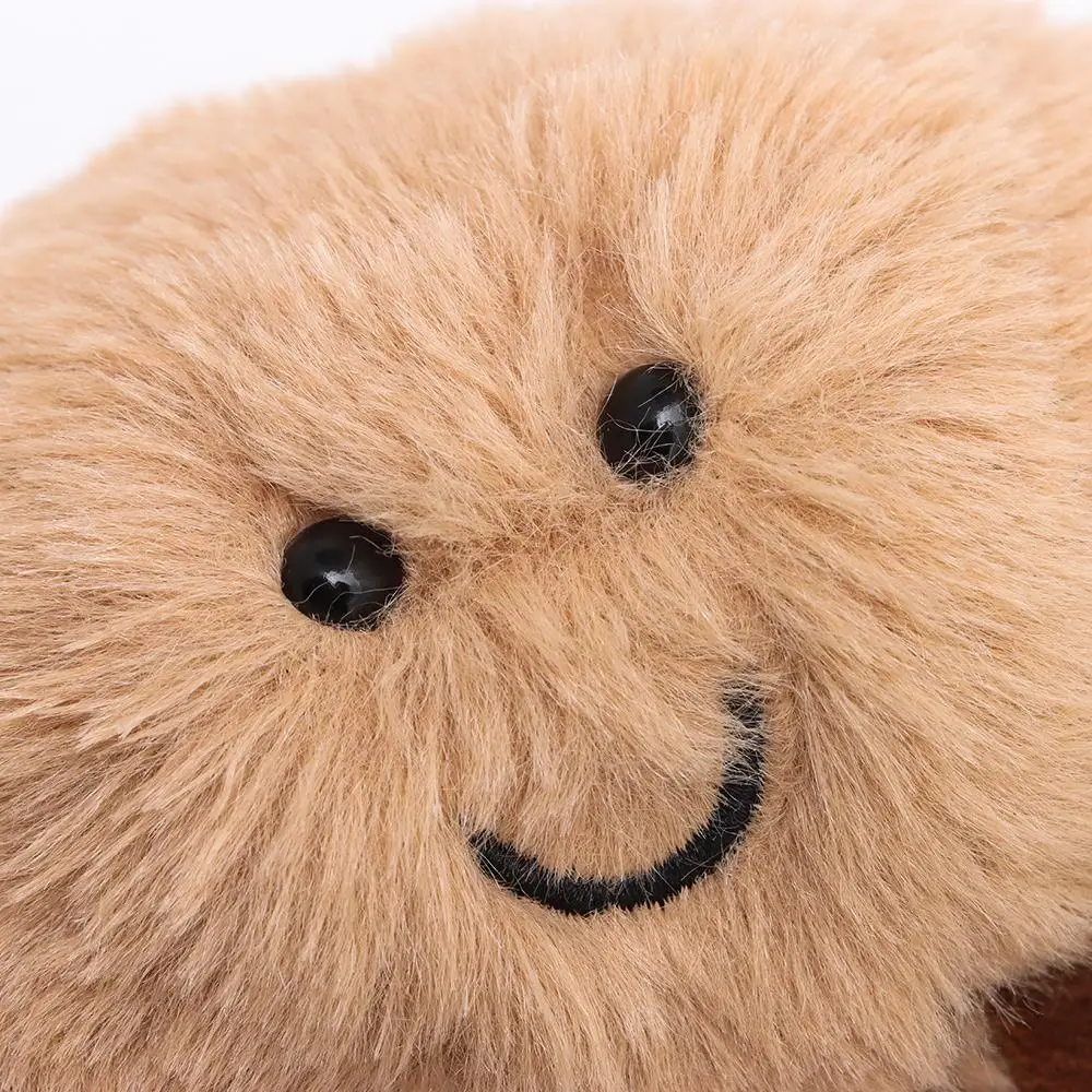 Juguete de muñeca de trapo para decoración de sofá, animales de peluche, Croissant, almohada de pan sonriente, juguetes de peluche