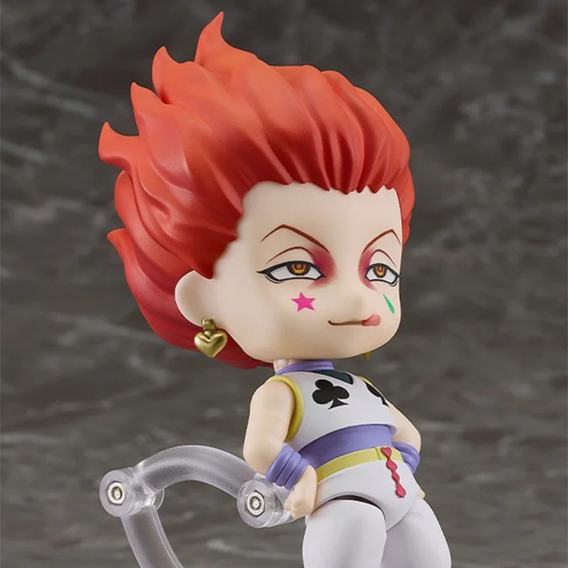 Figura Anime Hunter×hunter Hisoka # 1444 Hisoka Action Figures Modello mobile Versione Q Collezione in PVC Bambola Periferia Giocattolo per bambini