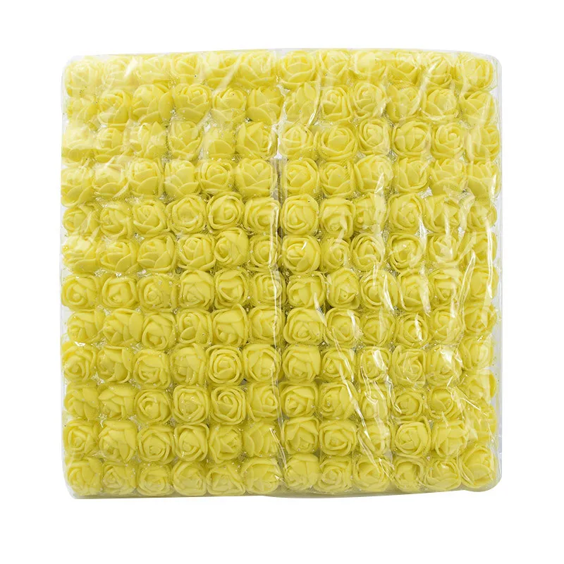 144 Stück Künstliche Blumen aus PE-Garn, Rosen für Außenbereich, UV-Schutz, Großhandel, Gartenbogen, Wandkranz, Hochzeit, Heim-DIY, Geschenkbox, Festlichkeiten – Detail 11