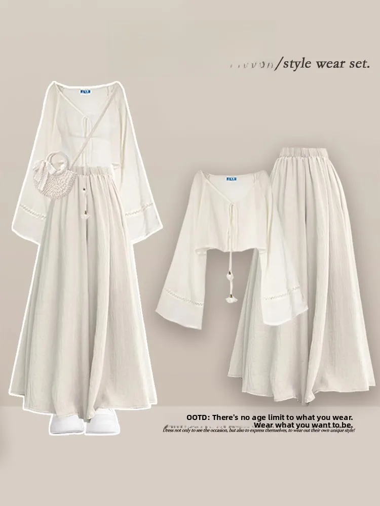 Plus Size Women's Summer Clothing Set