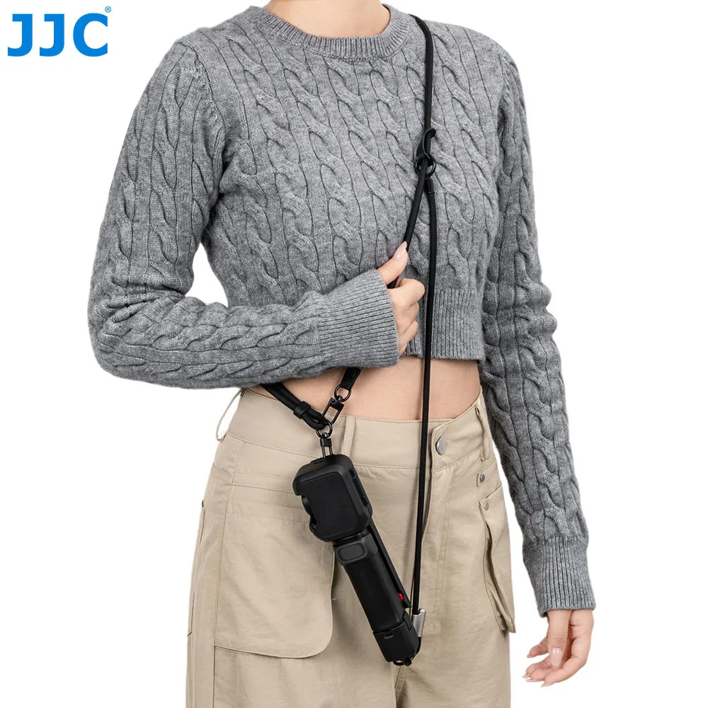 JJC Nackengurt für Dji Osmo Pocket 4P 4 3 Insta360 Luna Ultra mit Schutzhülle Smartphone-Gurt mit 1/4-Zoll-Schraubverschluss – Detail 10