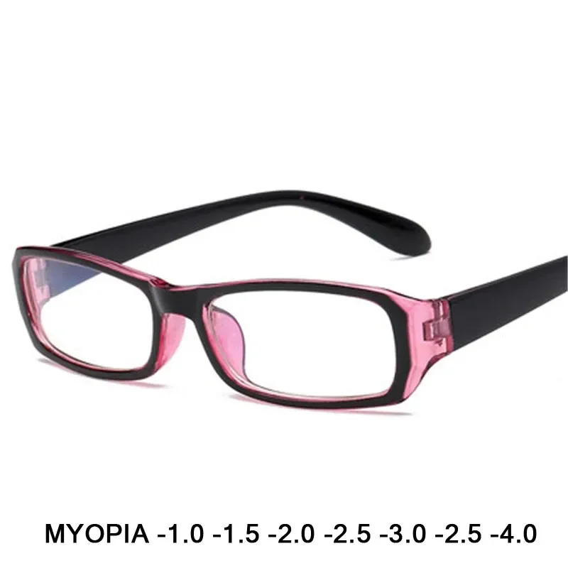 Anti-blue Light Myopia Glasses Women Men Nearsighted Read Eyeglasses Short-sight With minus Diopters Spectacles Diopter 0 TO-4.0