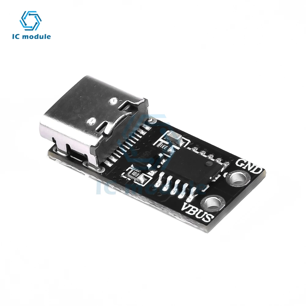 5V 9V 12V 15V 20V adjustable 3A PD/QC multi-protocol decoy fast charging boost module TYPE-C USB interface