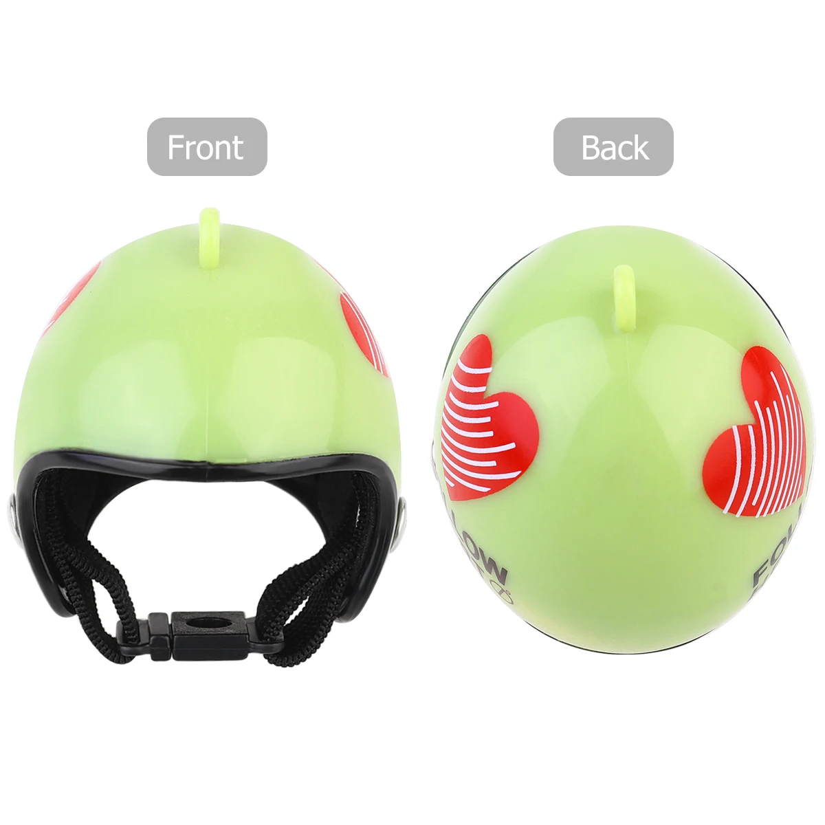 

1Pc Chicken Adjustable Size Bright Color Protective Hard Hat for Poultry Bird Pet Headgear