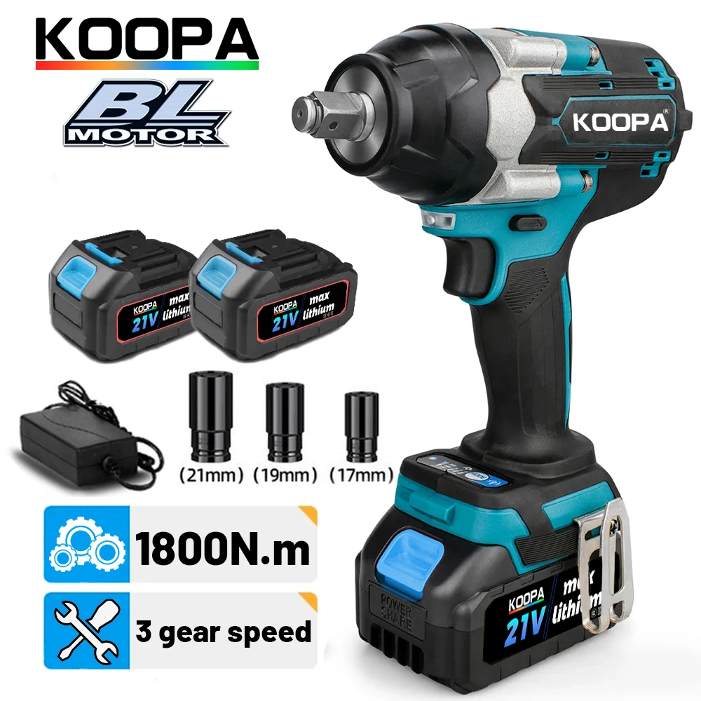 KOOPA TOOL Chave de impacto elétrica