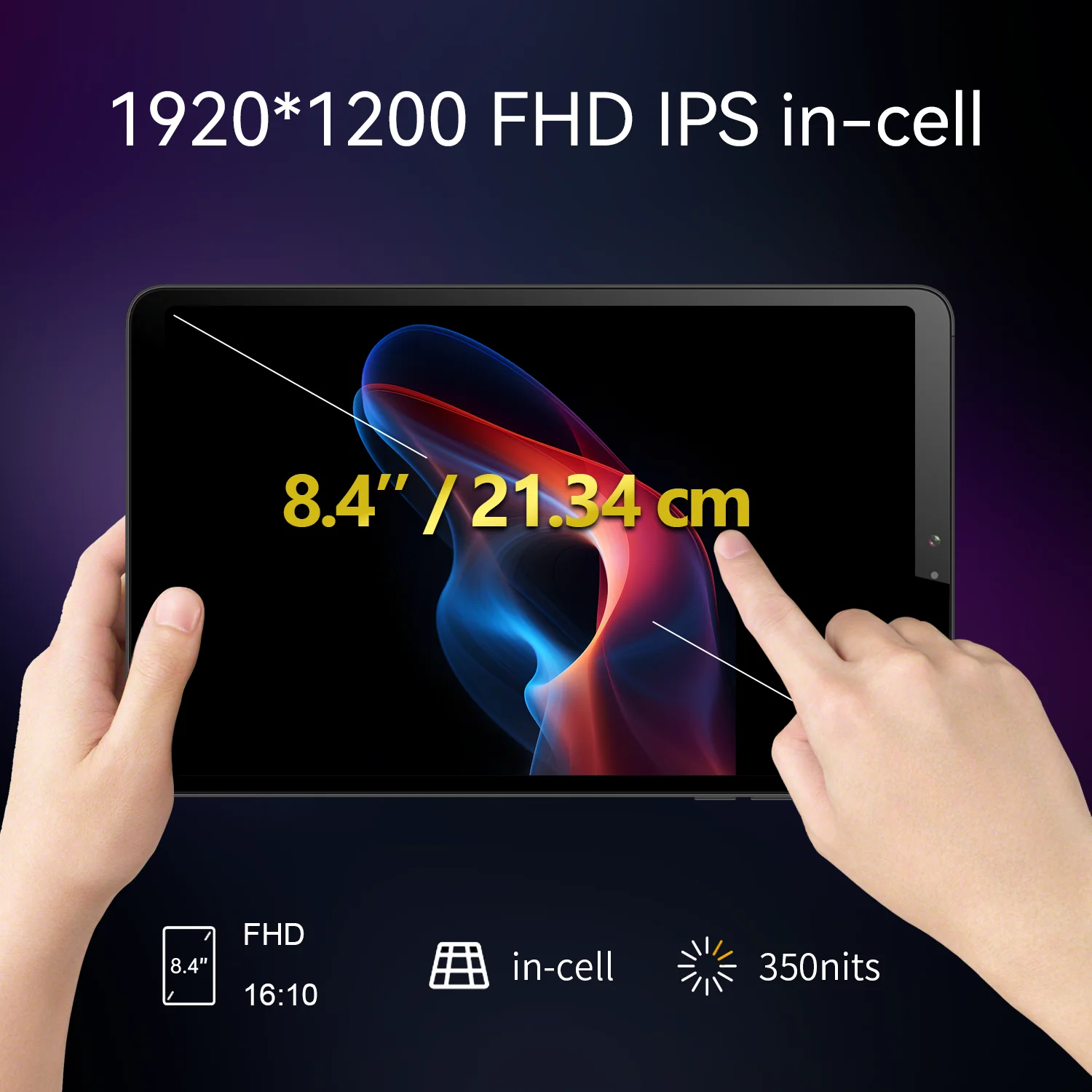 تابلت BNCF BPad Mini 8.4 بوصة 2K IPS Android14 8GB RAM 128/256GB ROM Snapdragon SMD685 بطارية 6050mAh 4G LTE Widevine L1 Tab