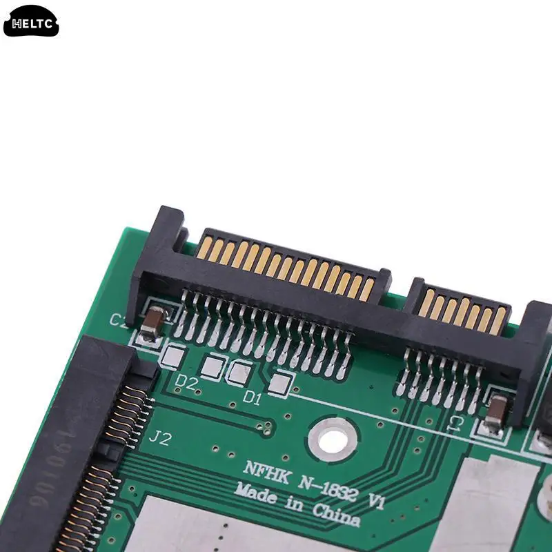 1PCS MSATA SSD To 2.5'' SATA 6.0gps Adapter Converter Card Module Board Mini Pcie Ssd High Quality
