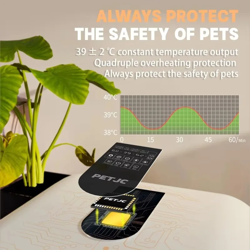 Automatic Pet Dryer Box for Pet Small Dogs Pet Shop Quiet Dog Hair Dryer 71L Capacity with Smart Temperature Control 360 Drying