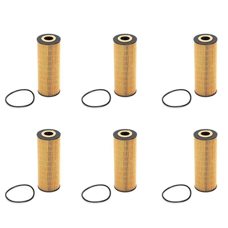 6X 1041800109 طقم مرشح زيت المحرك لمرسيدس W124 W129 W140 R170 W202
