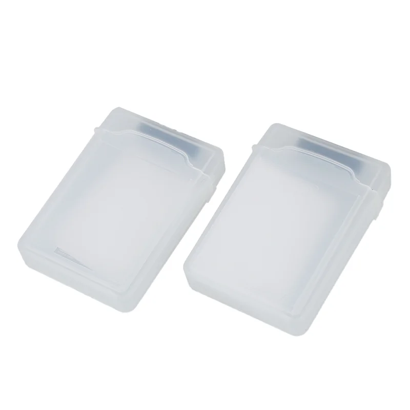 T36C 4 Packs Clear 3.5 INCH SATA HDD Hard Drive Storage Case
