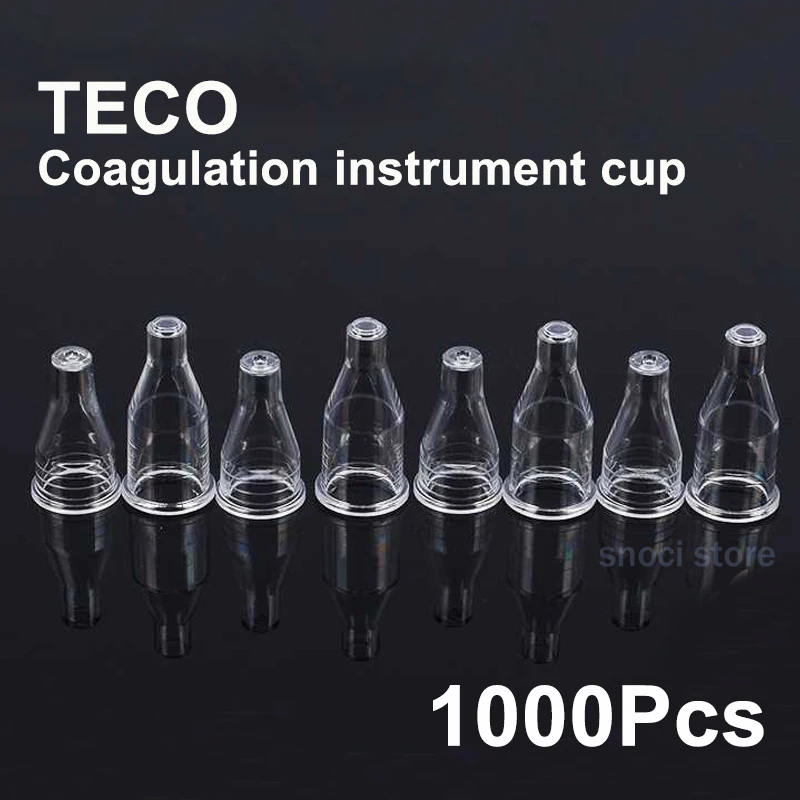 

TECO sample cup, disposable reaction cup, single channel sample cup, transparent biochemical colorimetric cup use for lab S/L