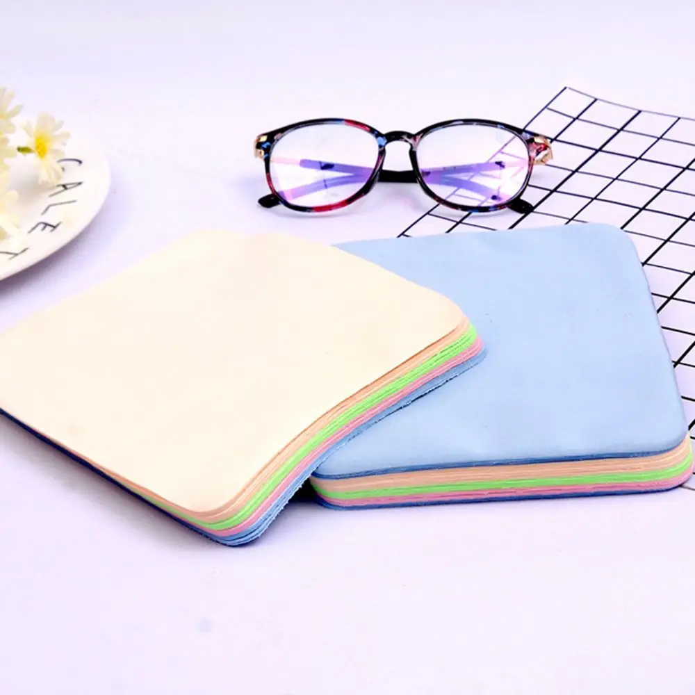 بسيطة 5 قطعة/الحزمة ستوكات ملحقات كاميرا الكمبيوتر شاشة نظيفة القماش نظافة عدسة تنظيف مسح الملابس