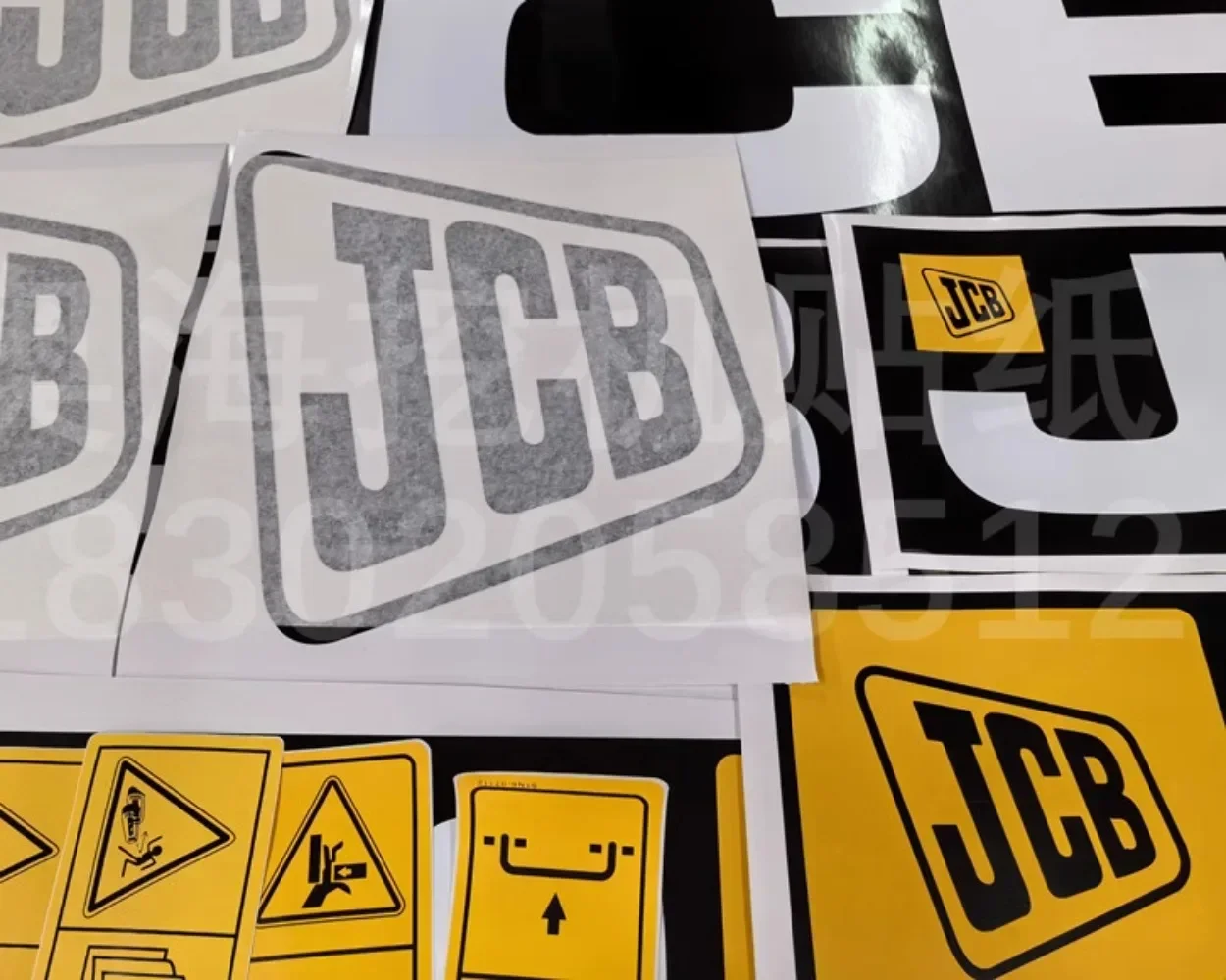 Excavator JCB whole car sticker 3CX 4CX sticker whole car sticker arm body model