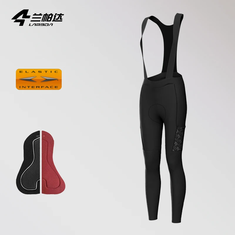 LAMEDA double arrow shoulder strap cycling pants for spring and summer breathable and UV resistant women's professional  bike