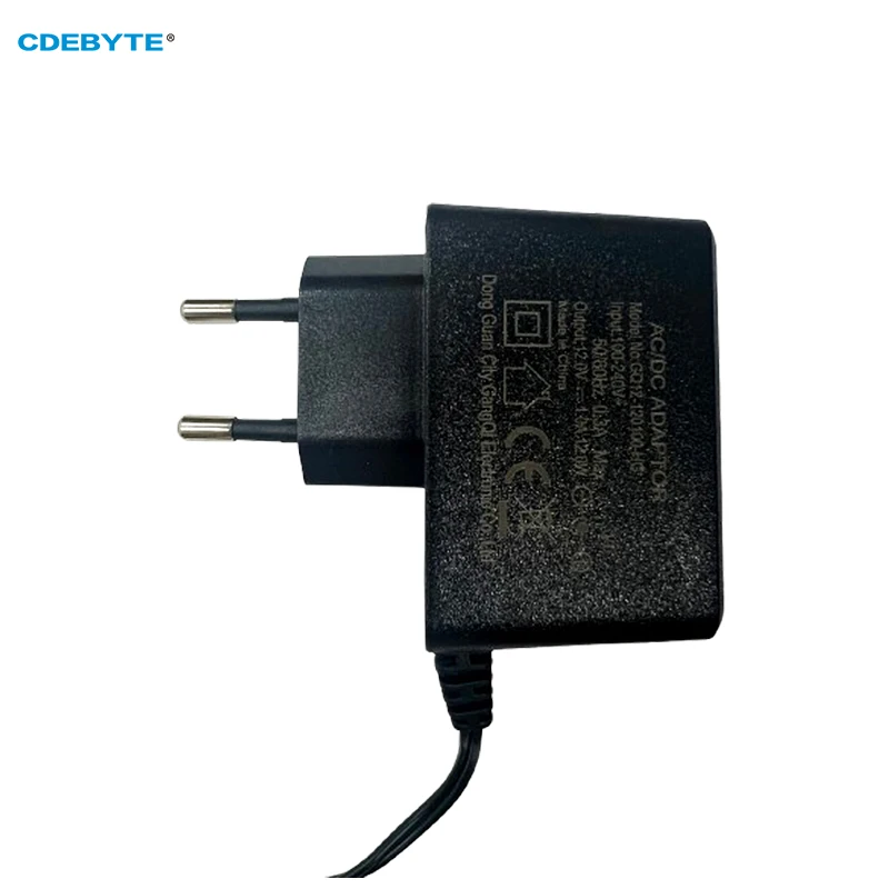 12W Power AC-DC 12V/1A Step-down Leaded Power Adapter Overcurrent Short-Circuit Protection 100V-240V GQ12-120100-HG Power Supply