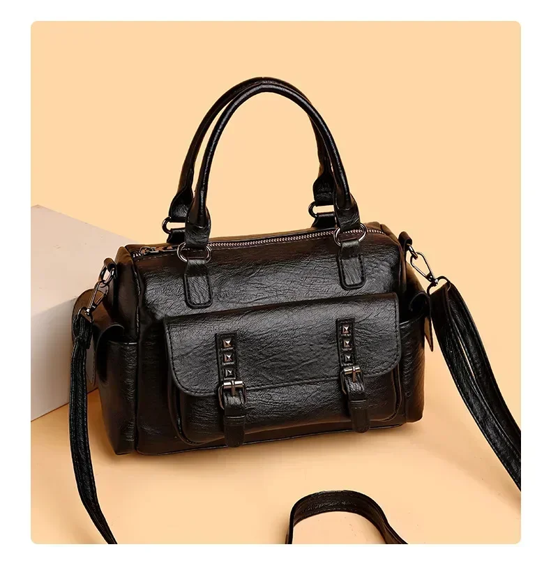 

2025 Retro-Chic Postman Bag - EU-US Fashion Style, Adjustable Shoulder Strap, Roomy Inner Compartment, Durable