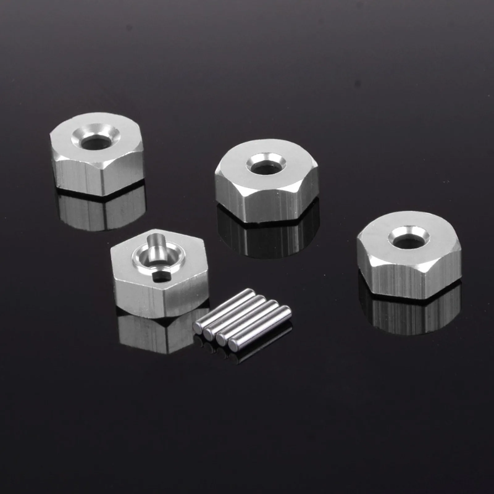 

1/10 RC Car 12mm Wheel Drive Hex Hubs With Pin Screws For 1:10 RC RC Buggy Truck Car Upgrade Parts Slash 2WD HSP 102042 122042