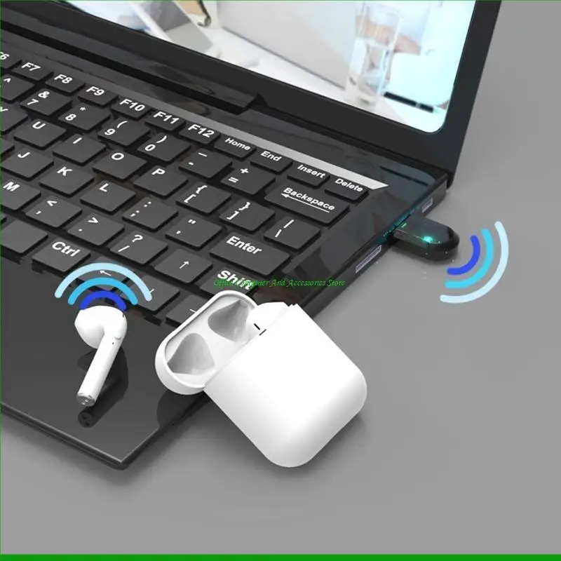 

U55C USB Bluetooth-compatible 5.0 Wireless Bidirectional USB Dongle Adapter