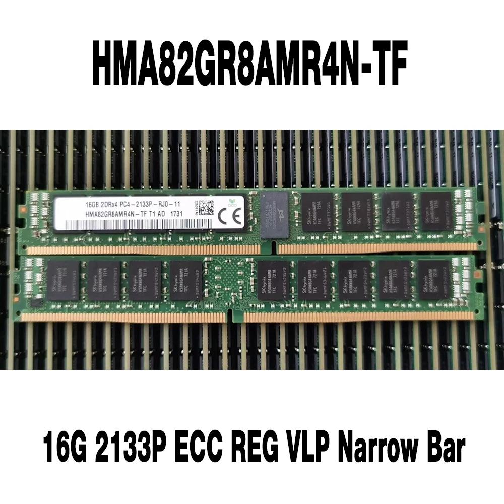 1PCS  HMA82GR8AMR4N-TF 16G 2133P ECC REG VLP Narrow Bar For SKhynix Server Memory