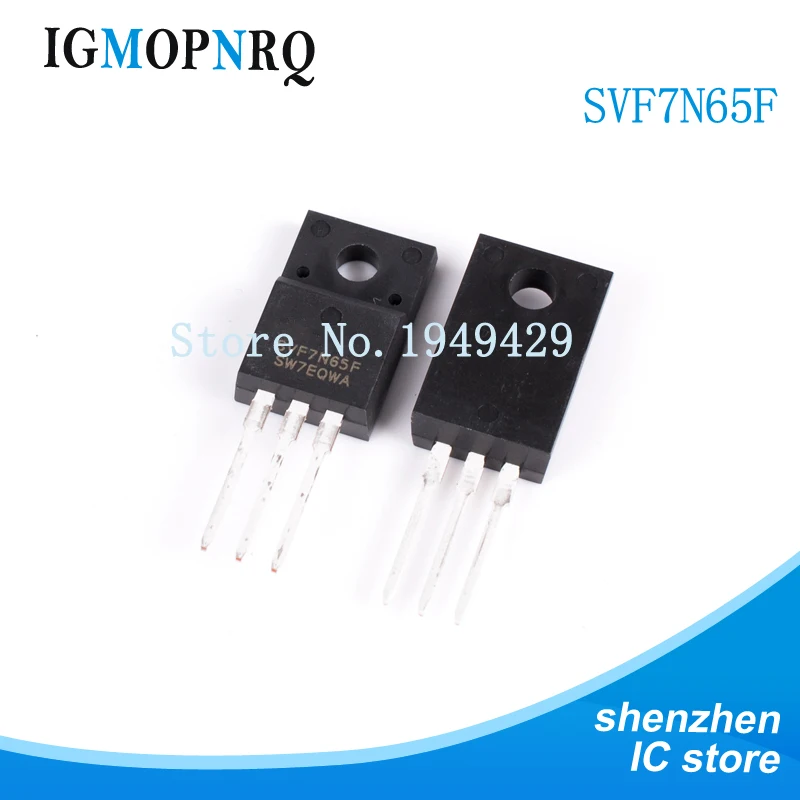 10pcs SVF4N65F 4N65F SVF7N65F TO-220F 7N65F SVF12N65F 12N65Fmos field effect transistor 100% new original quality assurance