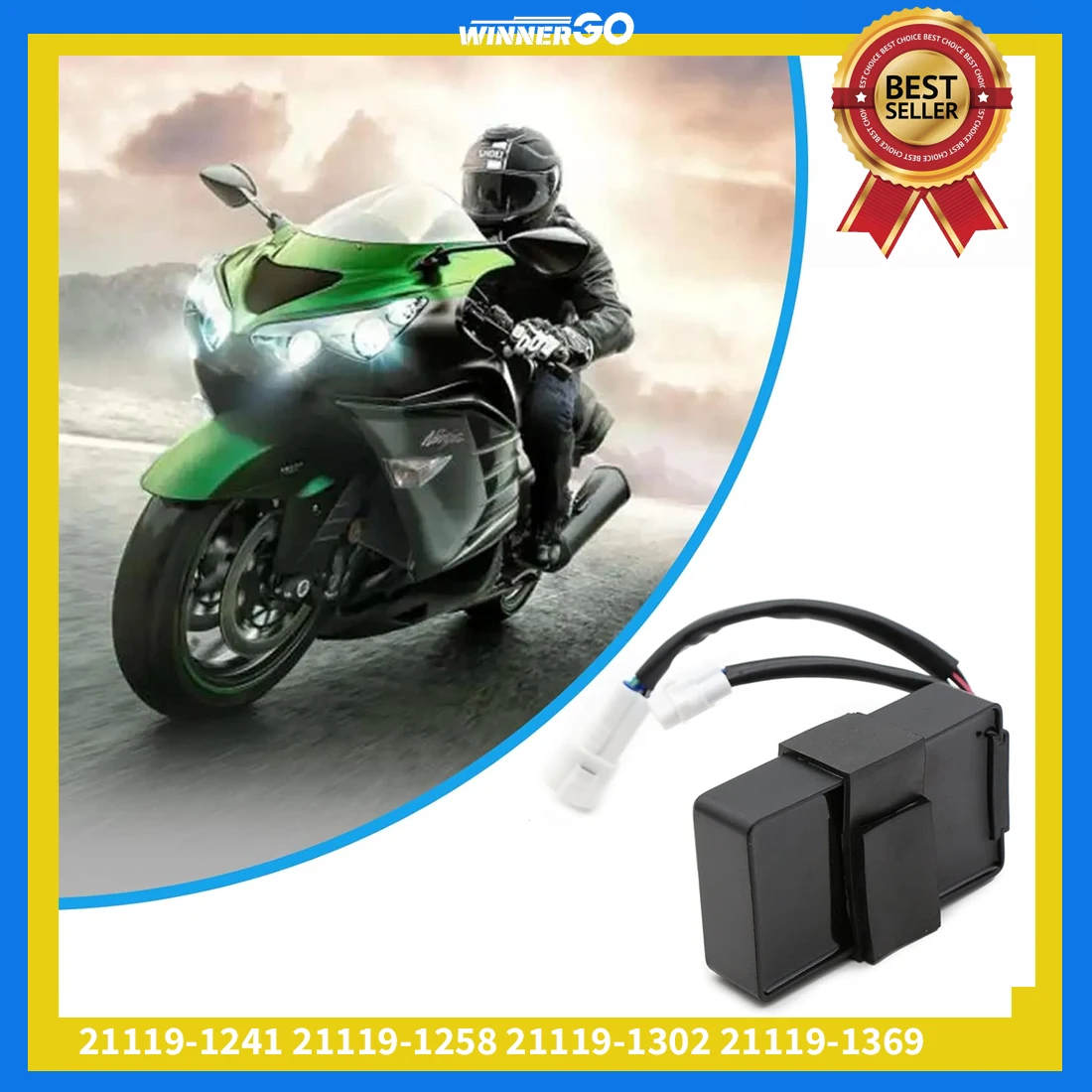 CDI الشاعل لكاواساكي لاكوتا بايو KEF300 KLF300 B C KEF KLF 300 KLF300B KLF300C 21119-1241 21119-1258 21119-1302 21119-1369