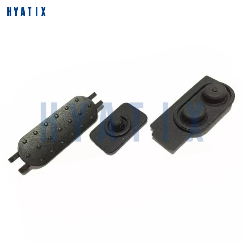 10sets PTT Rubber Button for Motorola XPR3300 DP2400 DP2600 DEP570 DEP550 XiR P6620 P6600 Radio Accessories
