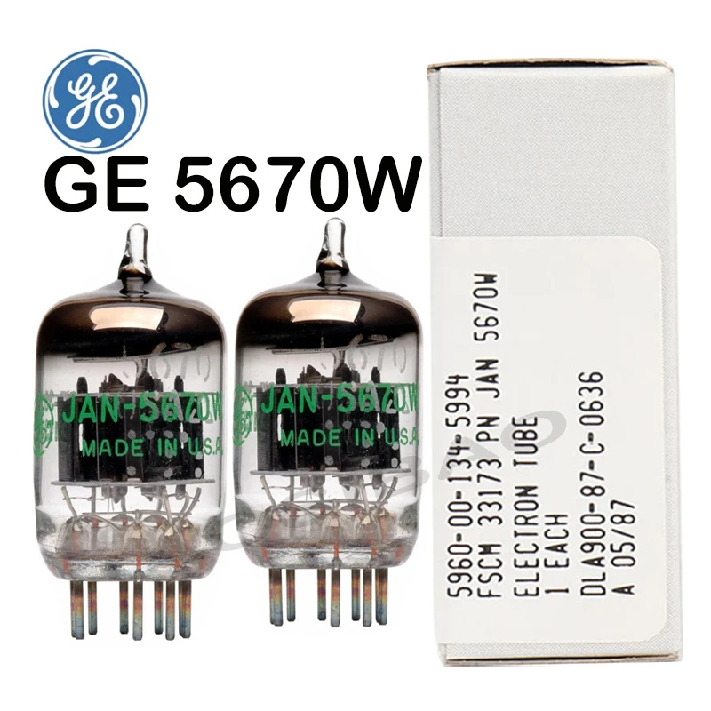 RCA 5670 396A ２C51 ２本 検索 WE396A 2C51 互換球 WINGONEER 5670 6N3 プリアンプ電子真空管 オーディオアンプチューブ