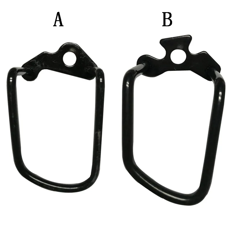 Cadena de desviador de engranaje trasero para bicicleta de montaña, Protector ajustable de acero negro, accesorios de ciclismo al aire libre