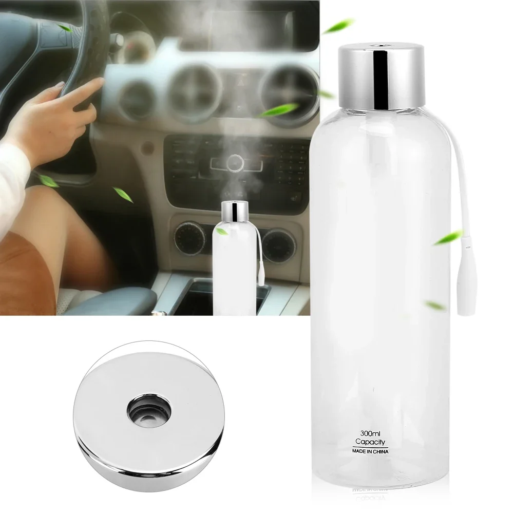 300ml MINI AIR Diffuser Mist Maker ลดอิเล็กทรอนิกส์ผลิตภัณฑ์เดิมรังสีแบบพกพา USB รถบ้าน Mist Maker ขวด