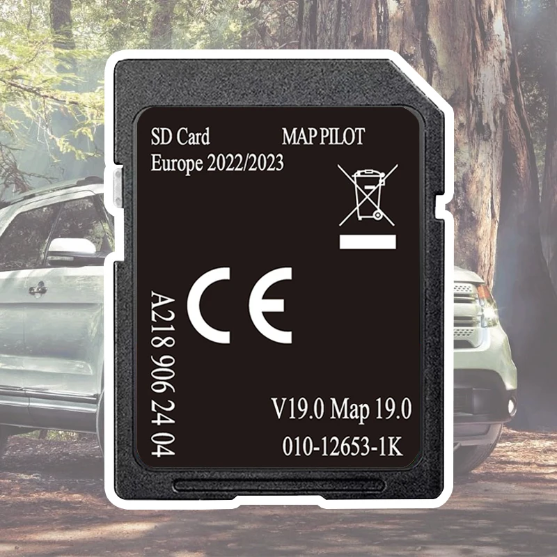 A218 Map V19 Full Version 2022-2023 Europe Navigation for Mercedes Garmin A B C CLA CLS E GLS SD Card