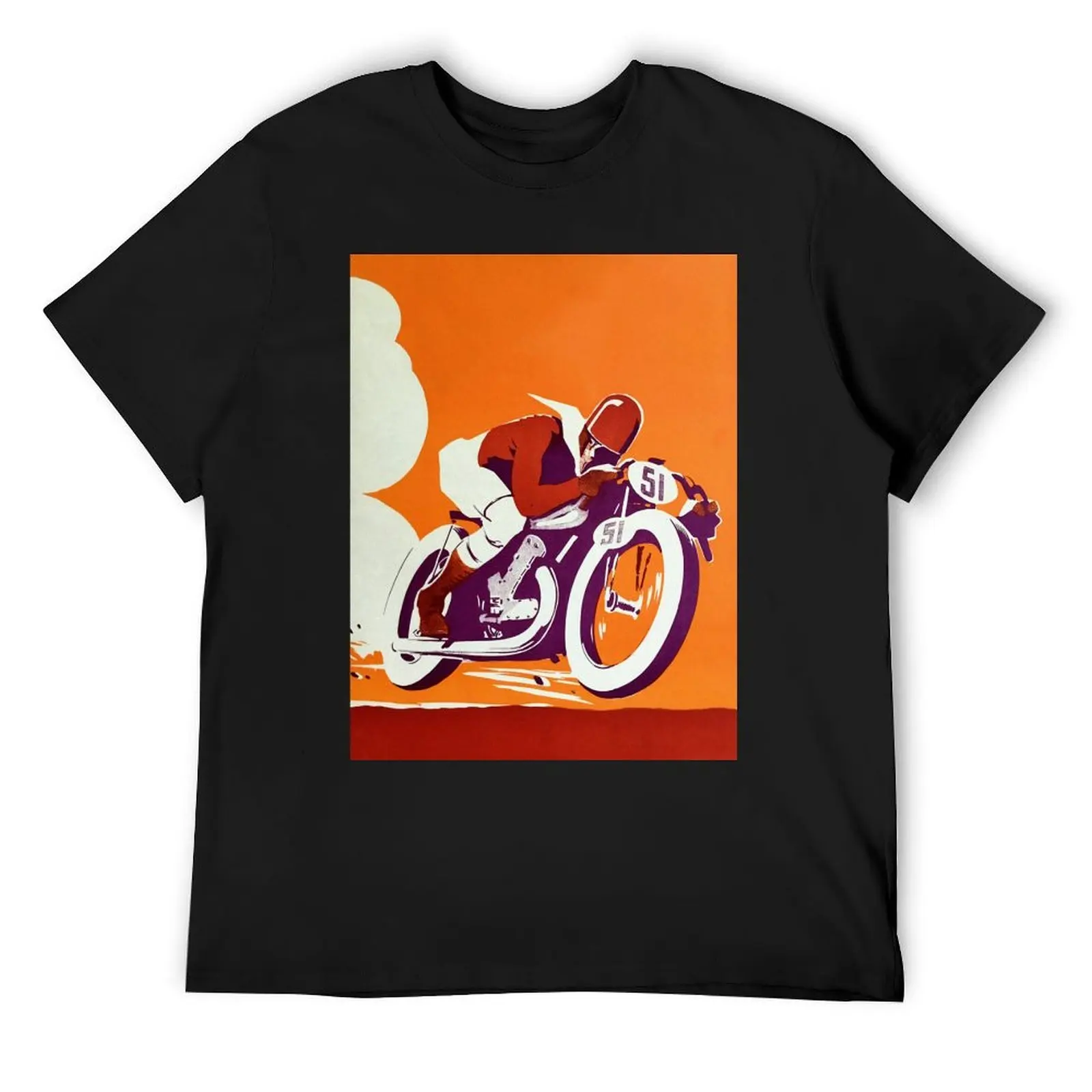 Motorcycle racing 1930 T-Shirt custom shirt anime t shirt for men