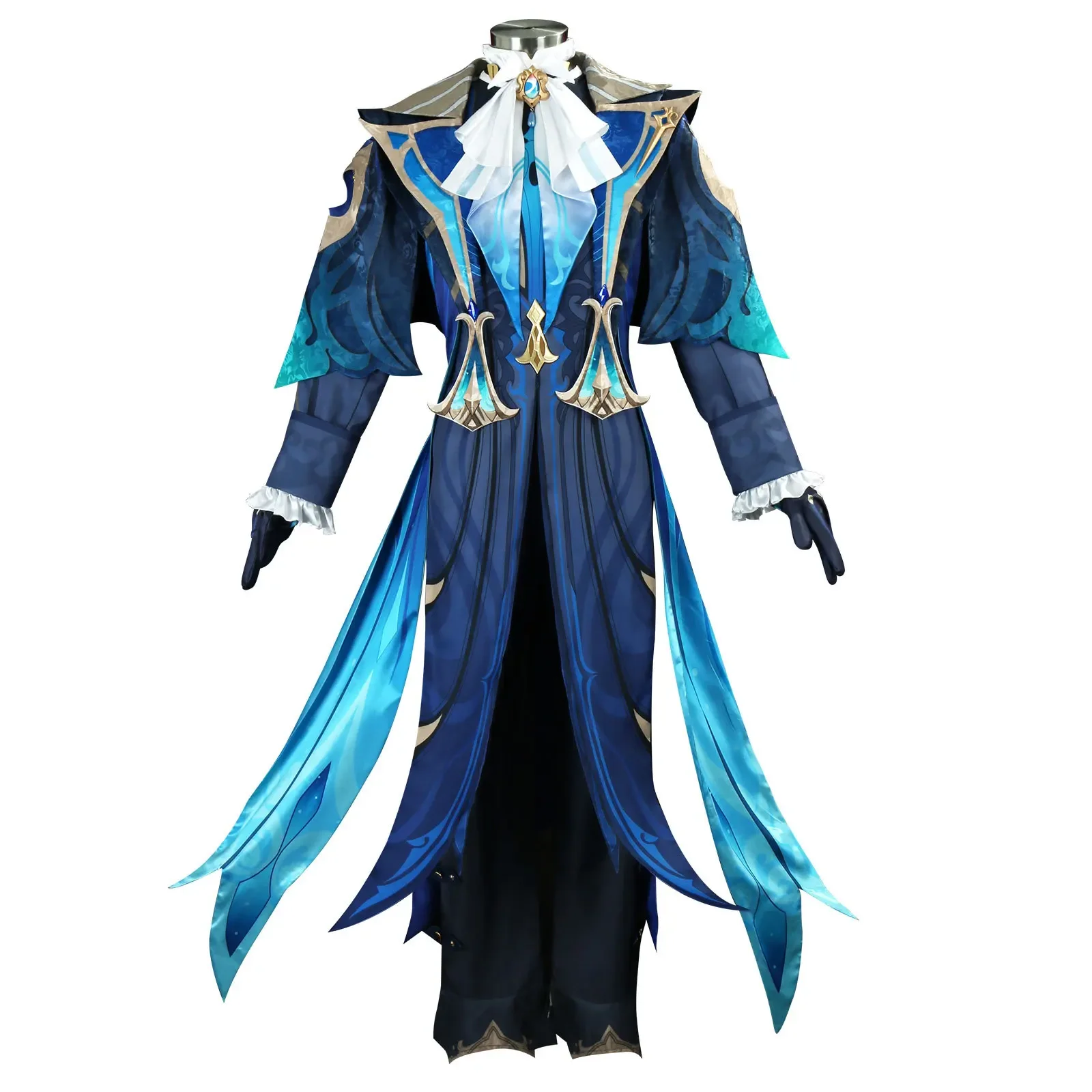 Anime Neuvillette cosplay costume set Genshin Impact game cosplay shoe set uniform Halloween set