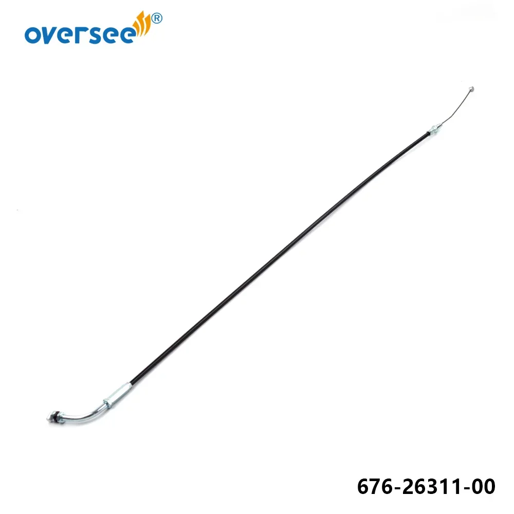 

676-26311-00 Трос дроссельной заслонки для подвесного двигателя Yamaha 2T Parsun Powertec 40HP E40G E40