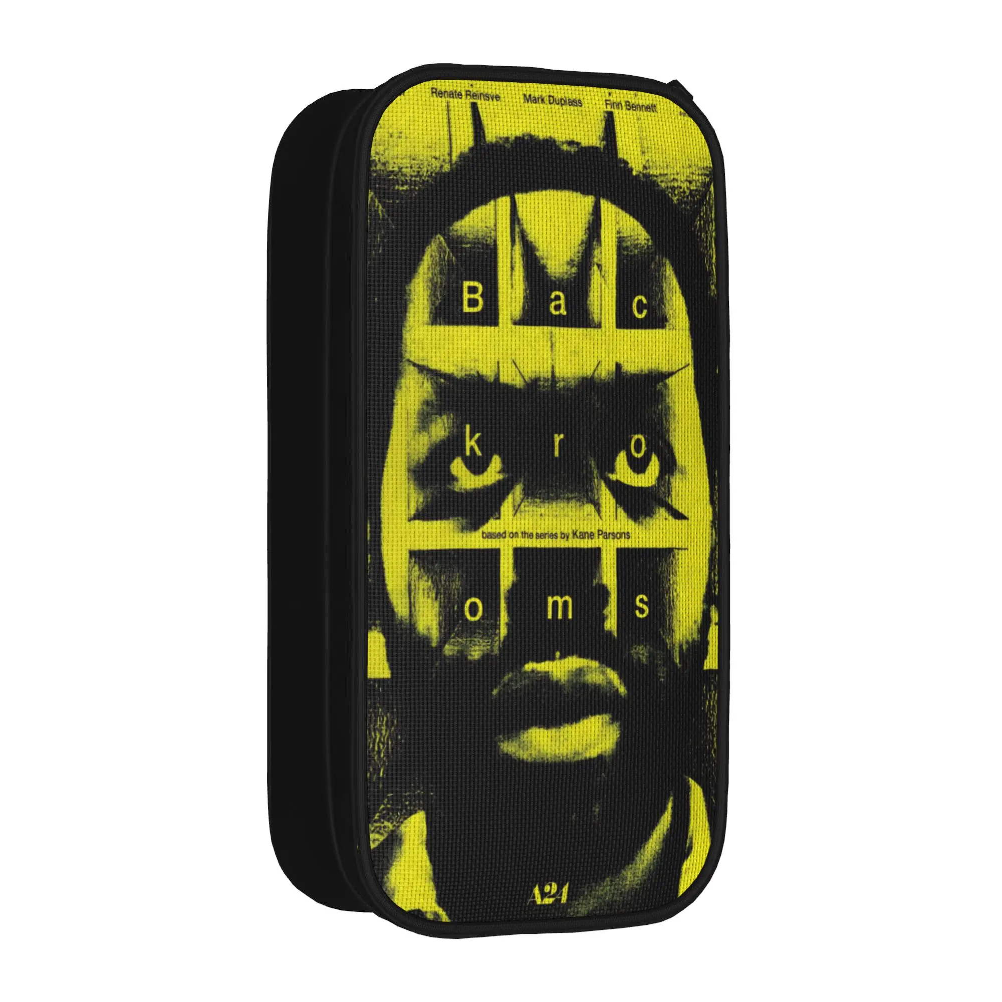 

Backrooms Horror Movie 2026 Pencil Case Double Layer Large-capacity Office Accessories Pencil Box Amazing Gift