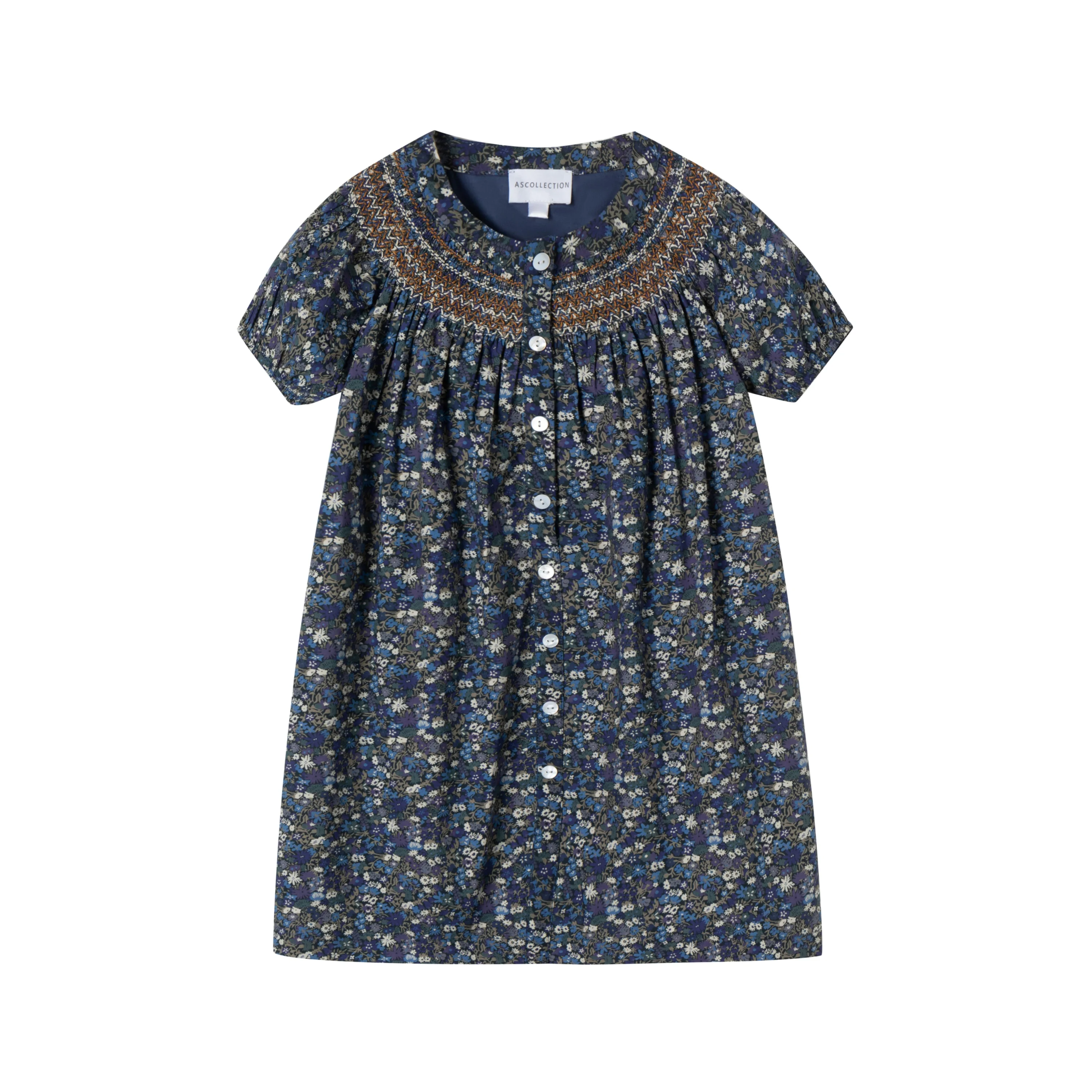 

Детское платье с короткими рукавами и цветочным принтом, модное, для девочек, летнее, для праздников, детская одежда из бутика