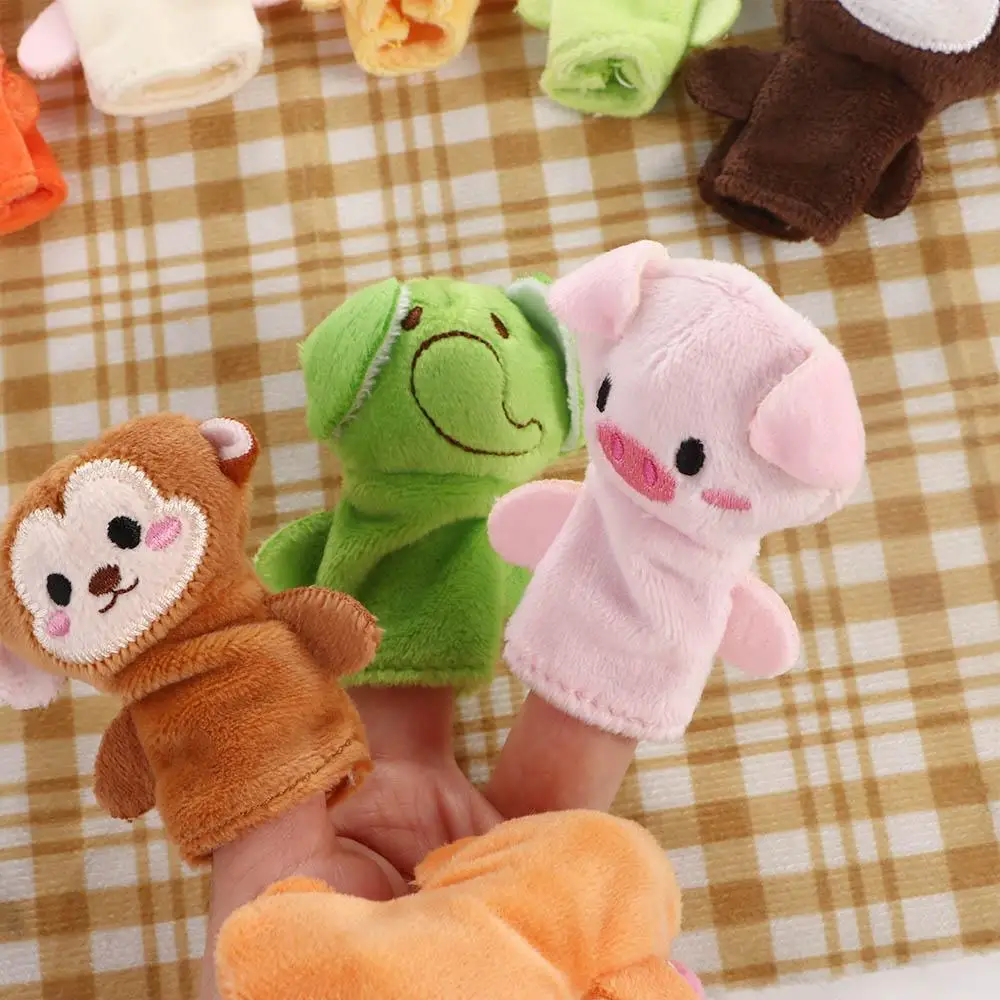 หุ่นมือเด็ก หุ่นสัตว์ตุ๊กตา หุ่นลิง หุ่นกระต่าย หุ่นหมี ของเล่นเสริมพัฒนาการ