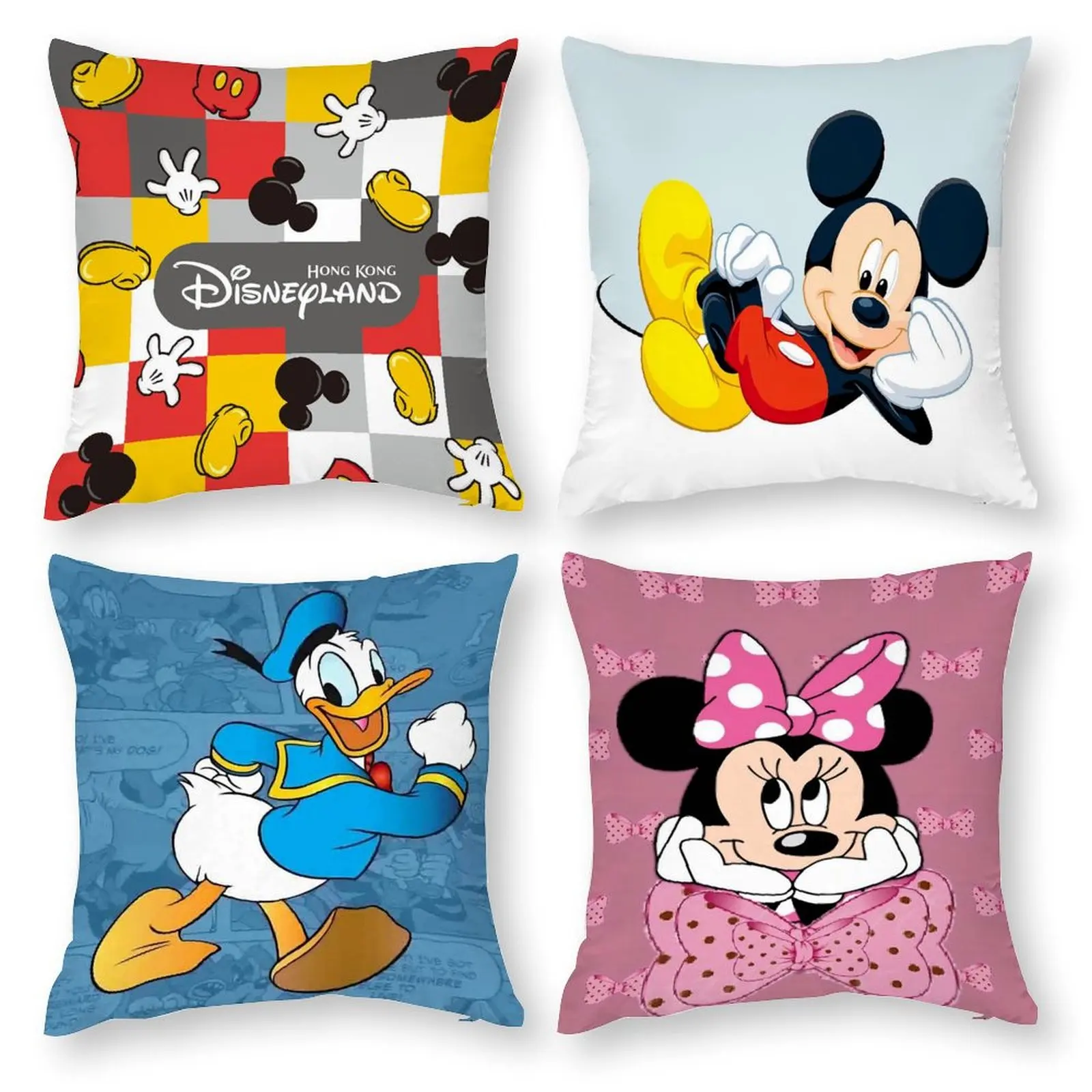 

New Disney Mickey Mouse series cartoon pattern home bedding decorative pillowcases and pad covers