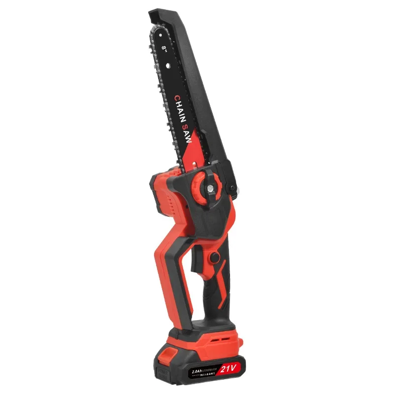 Utility Brushless Chain Saw Handheld High Branch Saw Rechargeable Lithium Battery 8-inch Pruning Saw