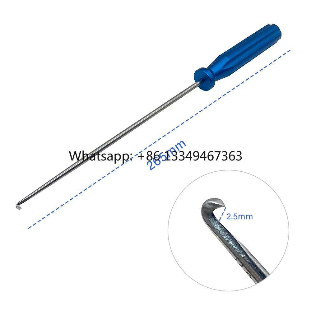 

Sports Medicine Knee/shoulder Bush Hook Knot Pusher Bush Hook Cutting Knife Pusher Suture Cutter