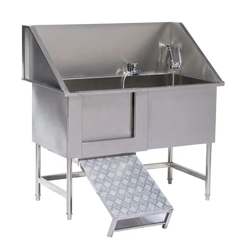 cross-border Outdoor Dog Wash Station Pet Stainless Steel Dog Bathtubs For Sale