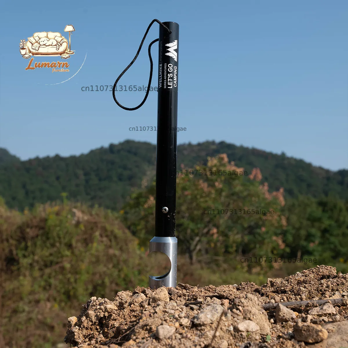 WELLHIKE outdoor camping hammer, ground hammer, camping hammer, lightweight hammer nail lifter, non-muraco CARAJAS