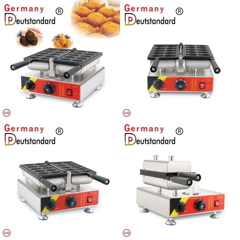 New Internet celebrity mini stuffing big-eyed fish whale barbecue cake machine small fish yaki food snacks business equipment